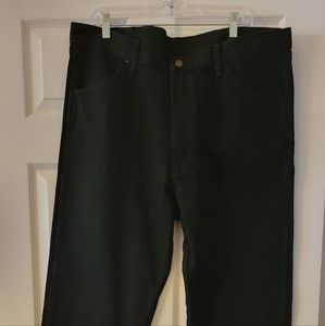 Men's Black Rustler / Wranger Pants, Size: 40x32